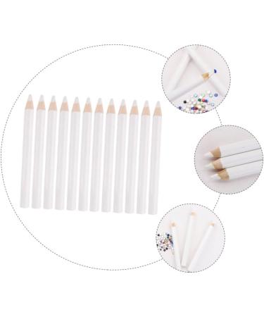 DOITOOL 60 Pcs Nail Point Drill Pencil Manicure Accessory Creative Manicure Pen Beads Crystal Diamond Pen Nail Art Picking Pen Nail Gem Jewelry Pen Gems Accessories Wood Rhinestones White - Buy Online on GoSupps.com