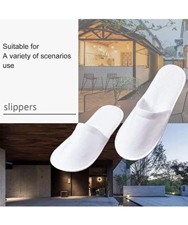 50 Pairs E-Way Slippers - Portable Closed Toe House Shoes for Women & Families | Ideal for Spa Hotel Parties | Sizes 37-42 EU - Buy Online on GoSupps.com
