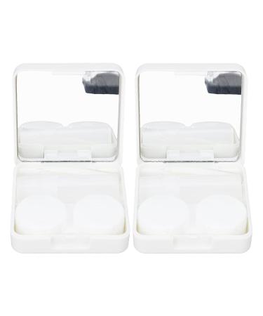 NATUDECO Love Series Cartoon Contact Lens Container - Cute Portable & Perfect for Girls & Women | Ideal for Travel Office & Home Storage - Buy Online on GoSupps.com