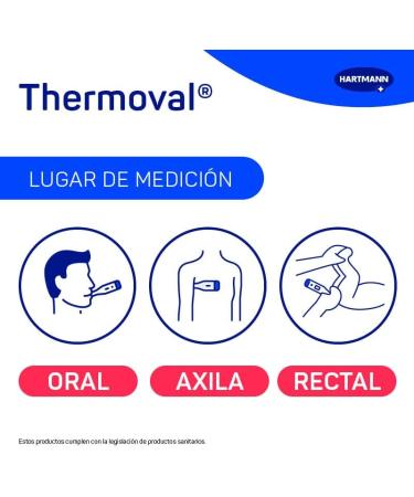 Buy Termometro Digital Thermoval Rapid - Fast & Accurate Temperature Measurement | International Shipping Available - Buy Online on GoSupps.com