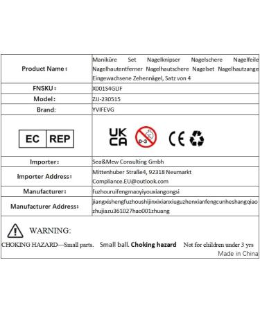 Manicure Set Nail Clippers Nail Scissors Nail File Cuticle Remover Cuticle Scissors Nail Set Cuticle Clippers Ingrown Toenails Set of 4 - Buy Online on GoSupps.com