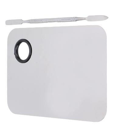 Professional Stainless Steel Mixing Palette & Spatula for Makeup | Easy to Clean Perfect for Toning - International Shipping Available - Buy Online on GoSupps.com