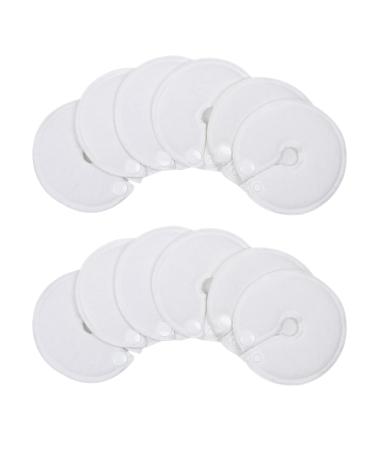 Feeding Tube Pad G Tubes Button Pads Holder Covers G/J Tube Pads Feeding Tube Peg Tube Supplies Nursing Care Pads (12 Pack) Round