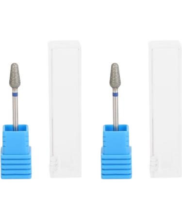 Tungsten Steel Nail Drill Bits 2 Blue Manicure Nail Art Drill Bits for Manicures - Buy Online on GoSupps.com