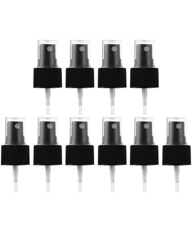 Solustre 20 Pack 18mm Spray Head Pump - Soap Shampoo & Body Wash Bottles - Black Replacement Dosier Pump - Buy Online on GoSupps.com
