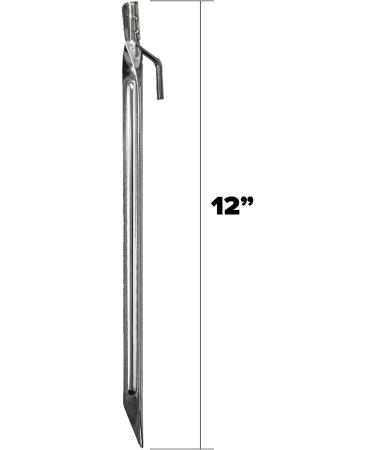Coghlan's Steel Tent Stakes 12-Inch - Durable Camping Pegs for Secure Tent Pitching - Buy Online on GoSupps.com