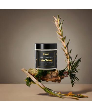 KXNG Cosmetics Body Butter - Organic Moisturizer for Men | Raw Shea Cocoa & Mango Butters | All Skin Types | Dry Skin Relief - Buy Online on GoSupps.com