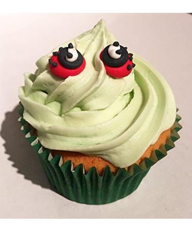 12 Edible Sugar Cake Decorations: Mini Mixed Garden Animals - Buy Online on GoSupps.com