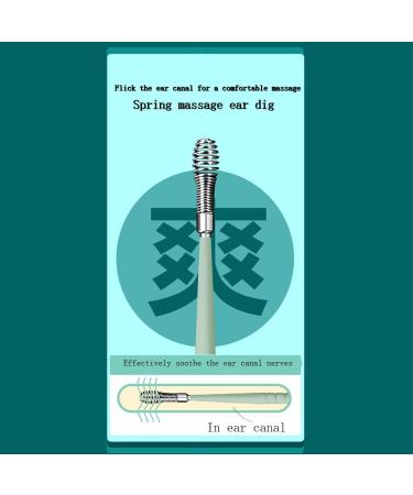 YIRUI Earwax Removal Kit - 6-in-1 Reusable Spiral Ear Pick Tools for Effective Ear Cleaning - Black - Buy Online on GoSupps.com