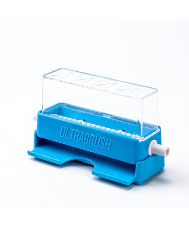 Easyinsmile Dental Micro Brush Applicators Micro Cotton Swabs Dispenser Holder Organizer (Blue)