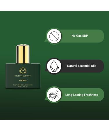 The Man Company Ombre Perfume for Men | Premium Luxury Long lasting Fragrance Spray | Eau De Perfume -30ml - Buy Online on GoSupps.com