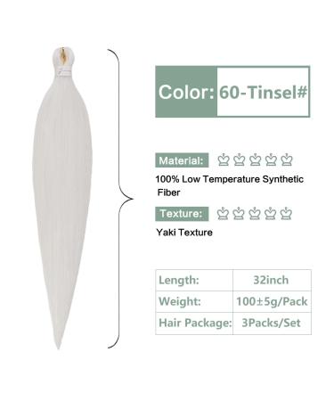 32-Inch Anti-Braiding Hairstyles - 3-Pack Synthetic Hair Extensions for Simple Braids | Durable & Stylish - Buy Online on GoSupps.com
