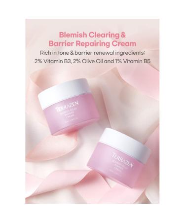 Blemish Relax Barrier Cream - 1.69 fl. oz | Blemish Clearing & Barrier Repair for Sensitive Skin | Lightweight Long Hydration with 5-Ceramide Peptides & Vitamins B5 & B3 - Buy Online on GoSupps.com