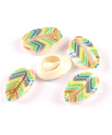 40 Pcs Leopard Earrings for Women Beach Spiral Craft Charms Beads for Bracelets Flower Earrings for 1.9x1.6x1cmx3pcs Colorfulx3pcs - Buy Online on GoSupps.com