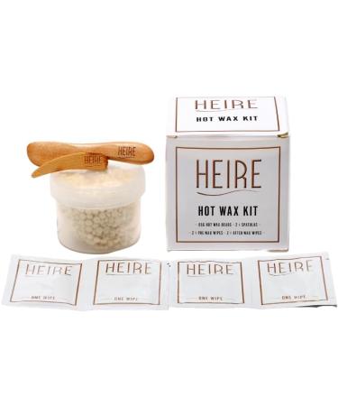 Heire Hot Wax Kit | Professional At-Home Hair Removal | Strip-Free Wax for Precise Hair Removal on Face Brows Bikini and Underarms | Salon-Quality Results - Buy Online on GoSupps.com