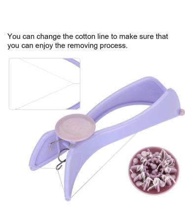 Premium Face Hair Depilator - Comfortable Threading Hair Removal Epilator for Women | Easy to Use Gift with 10 Cotton Lines - Buy Online on GoSupps.com