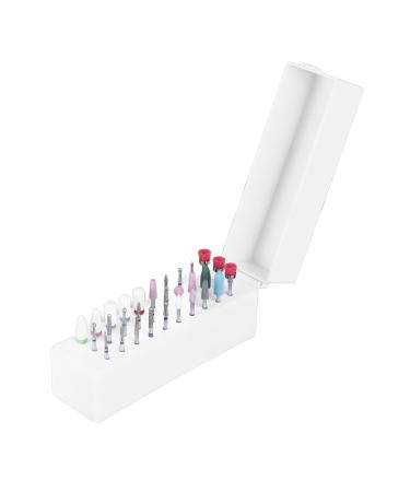 Nail Art Bit Tool Nail Drills Set 30-Piece Peeling for Pedicure
