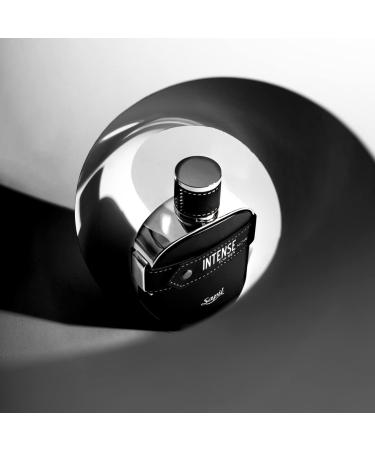 Sapil Intense Noir Perfume for Men - Long-Lasting Dubai Cologne Aromatic Ambery Fragrance EDP Spray 3.4 Oz (100ml) - Arabic Perfume for Men for Daily Wear & Special Occasions Aromatic Ambery scent - Buy Online on GoSupps.com
