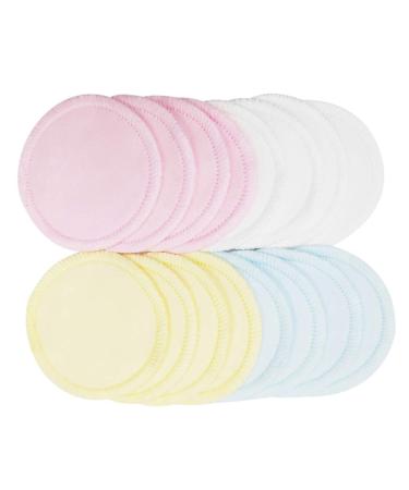 8th Cotton Round Washable Facial Cleaning Towels | Reusable Make-up Pads & Peeling Pads - Bamboo Cotton 8pcs - Buy Online on GoSupps.com