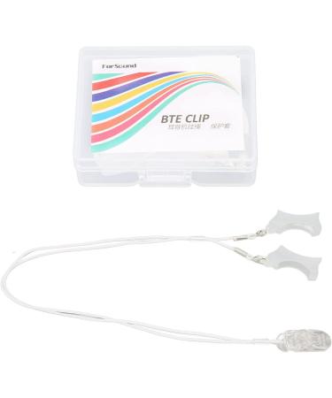 Hearing Aid Clips | Transparent Sound Aid Rope Clip BTE A675 | Anti-Lost Lanyard for Binaural Hearing Aids - Shop Internationally - Buy Online on GoSupps.com