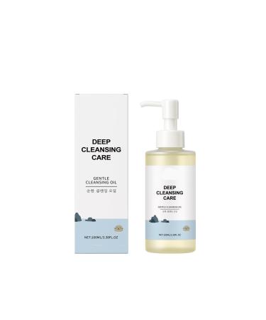 Huile Nettoyante Hydratante Douce - Nettoie En Profondeur Les Pores Dissout Le Maquillage Convient Toutes Les Peaux/peaux Sensibles(1PCS)