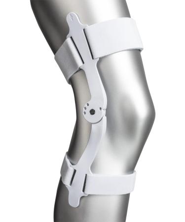 Bauerfeind GenuTrain S Hinged Knee Brace - Advanced Knee Support & Stability - Titanium - Size 3 Left - International Shipping Available - Buy Online on GoSupps.com