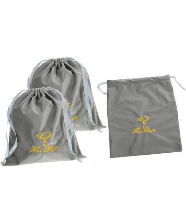 FOMIYES 2sets Blow Dryer Bag Hair Dryer Storage Curling Iron Travel Bag Duffel Bags for Traveling 3pcs*2 - Buy Online on GoSupps.com