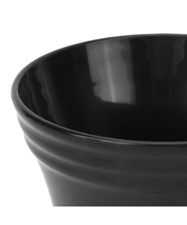 Premium Shaving Soap Bowl - Multi-Purpose Razor Cup for Men | Ideal for Home & Travel | Stylish Black Design - Buy Online on GoSupps.com