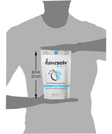 Citra Solv Homesolv Auto Dishwasher Pacs - Free & Clear, 20 Count, 12.7 Oz - Eco-Friendly Cleaning - Buy Online on GoSupps.com