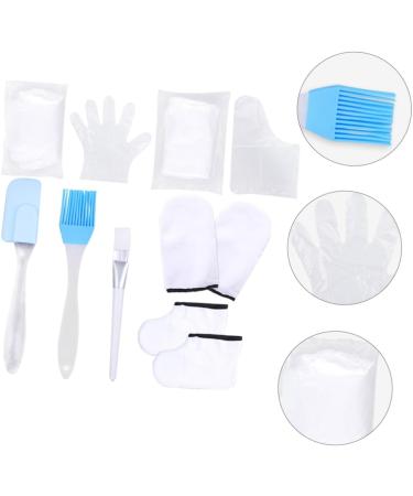 SMASOLO Ensemble de Soins Mains et Pieds Paraffine 1 Pi ce Moufles en Coton Blanc Cr me Hydratante Spa et Accessoires Exfoliants pour Gommage Bain de Cire Chaude Soin Couleur Al atoire - Buy Online on GoSupps.com