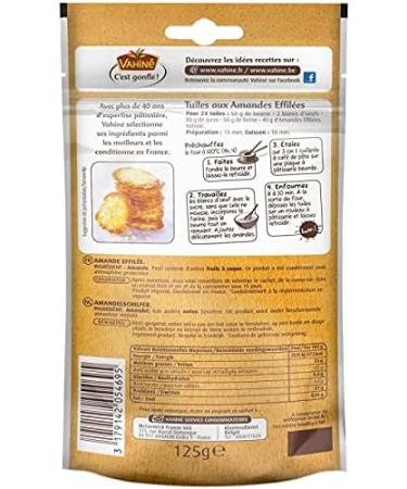 Vahine - Flaked Almonds 125 g - Pack of 3 - Sold as a Lot - Buy Online on GoSupps.com