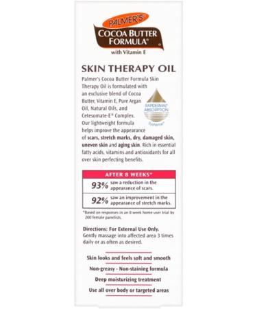 PALMERS COCOA BUTTER SKIN THERAPY OIL SCARS STRETCH MARKS DRY SKIN ROSEHIP 60ML - Buy Online on GoSupps.com