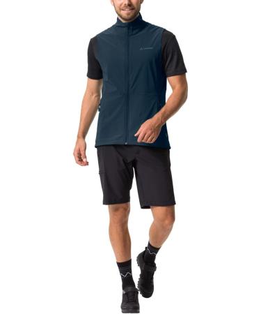 VAUDE Men's Yaras Vest L - Dark Sea Uni | Lightweight Eco-Friendly Outdoor Vest for International Shipping - Buy Online on GoSupps.com