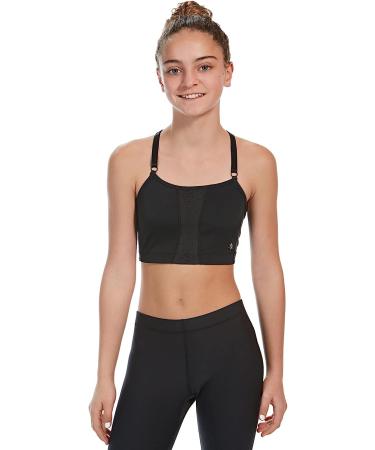 School to Sport Bra - Low Impact & Everyday Wear - Black (Size 12) - Buy Online on GoSupps.com