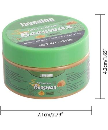 Beeswax Wood Cleaner and Protector Wax Leather Polishing Wax Woodworking Wax Beeswax Cream Beeswax for Furniture Polishing Repair Scratches - Buy Online on GoSupps.com