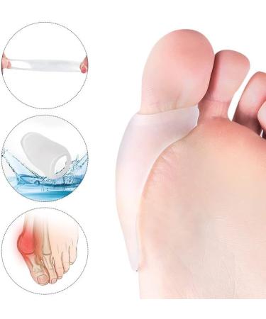 VIEEL Gel Toe Separator Bunion Corrector - 5 Pairs for Pain Relief and Toe Alignment | Ideal for Dancers, Yogis, Athletes | Men and Women - Buy Online on GoSupps.com