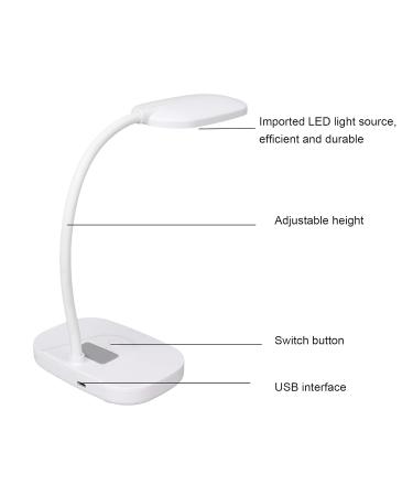 Anggrek LED Nail Lamp - Foldable Portable Nail Polish Dryer with Even Lighting & Eye Protection for Home & Salon Use - Buy Online on GoSupps.com