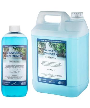 Claudius Showergel Zen Moment 5 liters + 1 liter transparent
