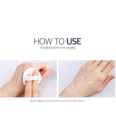  Klavuuu Blue Pearlsation High Coverage Marine Collagen Aqua Cushion SPF50+ PA+++++12g (02#23) - Buy Online on GoSupps.com