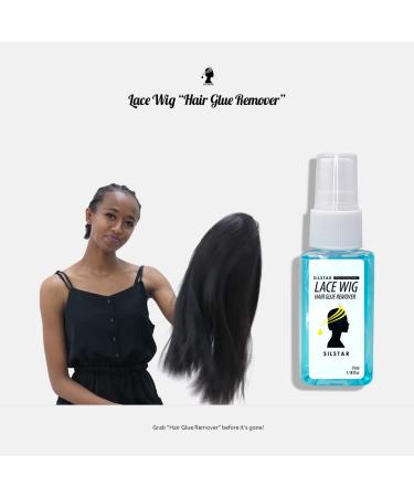 SILSTAR Professional Lace Wig Glue Remover - Safe Gentle & Effective Bond Dissolver for Frontal Closures & Hairpieces - Buy Online on GoSupps.com