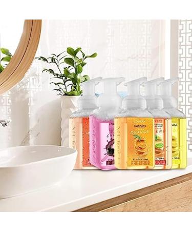 Foaming Hand Soap 20 Pack - Hand Soap with Aloe Vera and Essential Oils - Alcohol-Free Hand Wash in Citrus Blend Lemon Orange Lime Grapefruit Black Cherry Fragrances & More Scented Hand Wash Honey Almond Ocean Bliss  - Buy Online on GoSupps.com