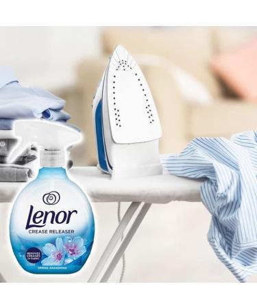Lenor Crease Releaser Spray Removes Creases in Fabric 500ml Pack of 3 Fragrances: Ruby Jasmine & Summer Breeze & Spring Awakening + Our Gift for You: Organza Small Bag - Buy Online on GoSupps.com