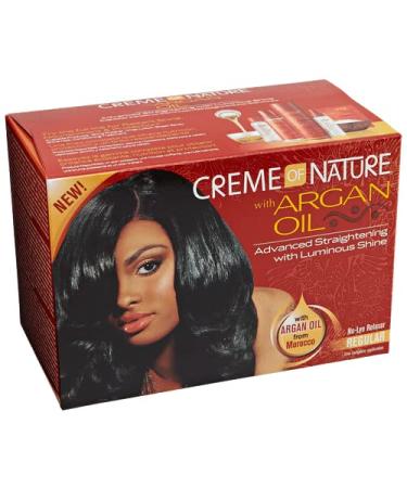 Cr me of Nature Argan Oil Plex Regular Hair Relaxer