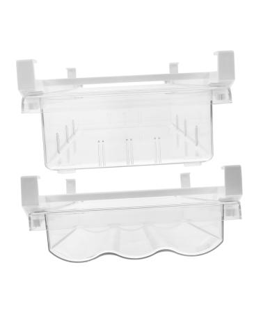 OSALADI 1 Set Food Container Fridge Shelf Holder Stable Egg Organizer Egg Tray Refrigerator Supplies Drawer