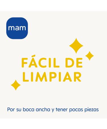 Buy Mam Feel Good A164 Glass Bottle - Patented Skinsofiftm Silicone Sauger 260 ml for Babies 0+ Months - Ultra-Soft & Safe - Buy Online on GoSupps.com