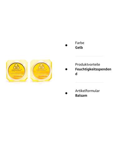ApiSupreme Lip Balm Propolis (2x12ml) - Natural Care Balm for Soft Lips | Buy Internationally - Buy Online on GoSupps.com