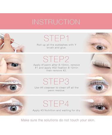 Lash Lift Kit & Eyelash Perm Kit - DIY Eyelash Brow Lamination for Beginners | 2024 Upgraded Professional Quality - Buy Online on GoSupps.com