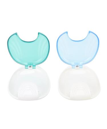 5pcs Adult Orthodontic Retainer Storage Box - Portable Denture Case for Travel & Home - Buy Online on GoSupps.com