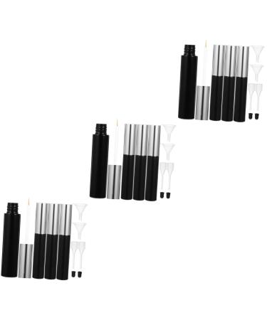 Beavorty 12 Pcs Eye Liner Pencils Empty Eyeliner Tube Eyeliner Vials Bottle Eyelash Packaging Material 1 ml (Pack of 1) As Shownx3pcs