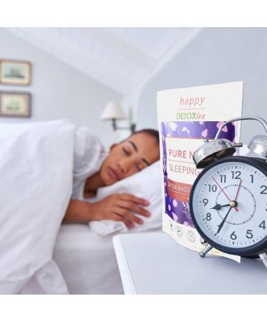  Happy Detox Tea Pure Night - Sleep Tea - Relaxation - Anti-Stress - Happy Detox Tea - 28 Sachets - 4 Week Cure - Buy Online on GoSupps.com